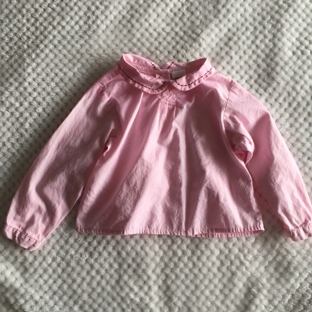 Gap girls long sleeve blouse. 18-24 months.